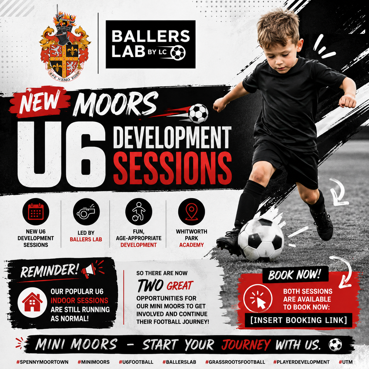 Join Our New U6 Monday Football Development!