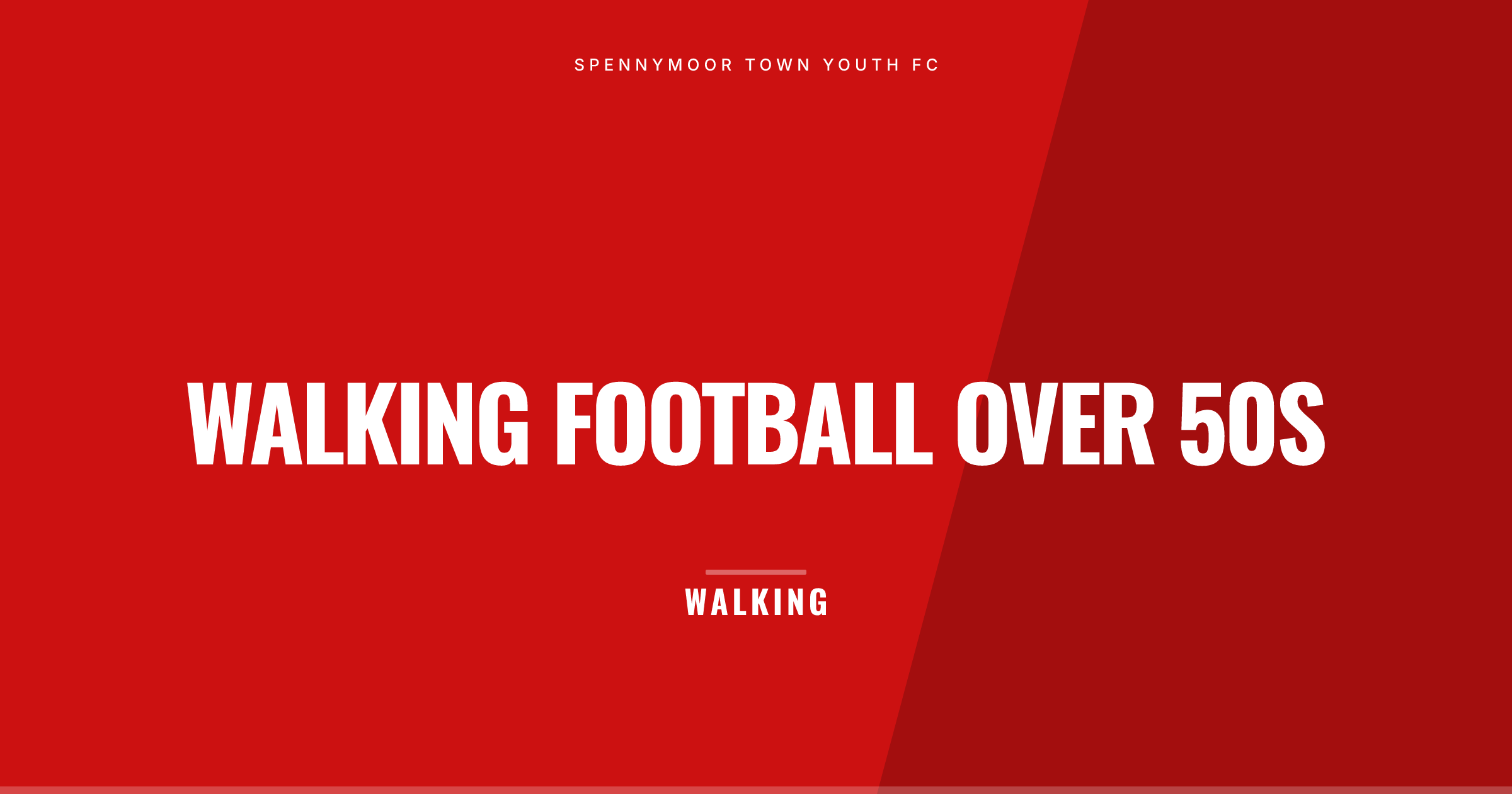 Walking Football Over 50s