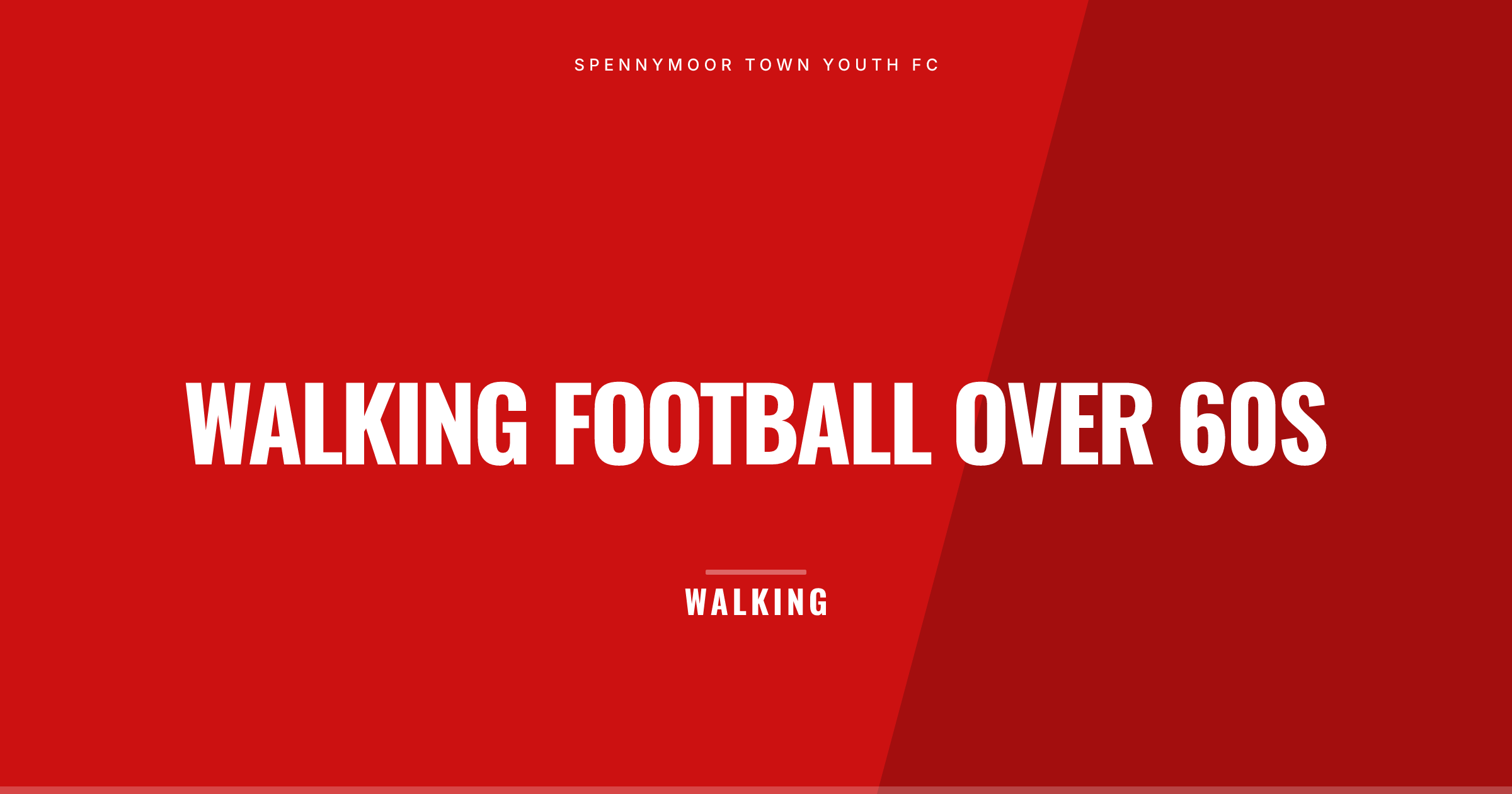 Walking Football Over 60s